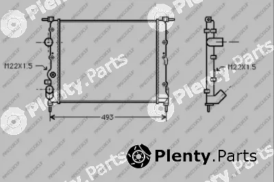 Prasco DA220R001 — Radiator, engine cooling PrascoSelection