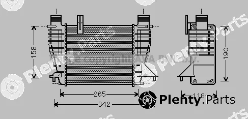 Prasco DNA4356 — Charge Air Cooler