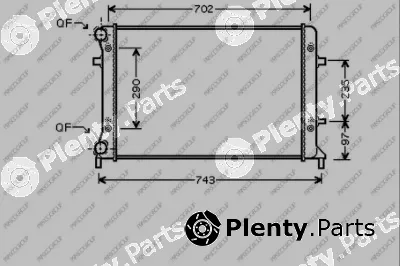 Prasco AD202R003 — Radiator, engine cooling PrascoSelection