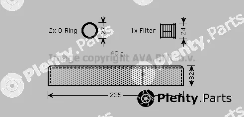 Prasco TOD349 — Dryer, air conditioning