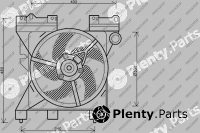 Prasco CI715F005 — Fan, engine cooling PrascoSelection