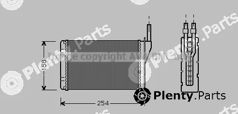 Prasco RT6087 — Heat Exchanger, interior heating