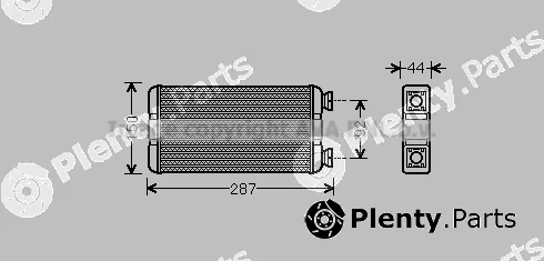 Prasco RTA6457 — Heat Exchanger, interior heating