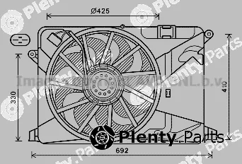 Prasco OL7669 — Fan, engine cooling