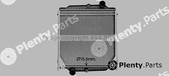 Prasco VL2104 — Radiator, engine cooling