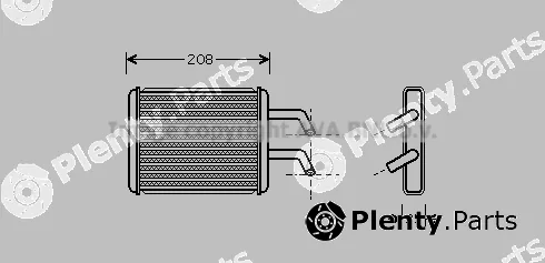 Prasco KA6045 — Heat Exchanger, interior heating