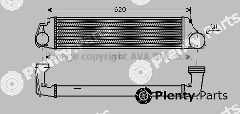 Prasco BW4282 — Charge Air Cooler