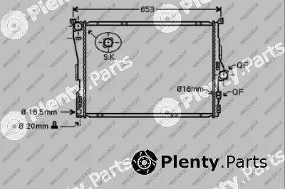 Prasco BM803R006 — Radiator, engine cooling PrascoSelection