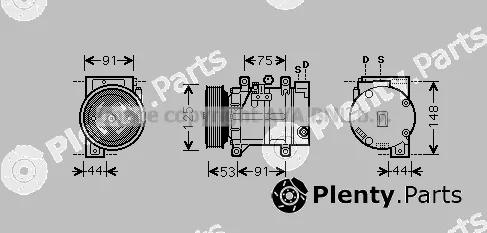 Prasco DNK259 — Compressor, air conditioning