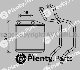 Prasco FT6313 — Heat Exchanger, interior heating