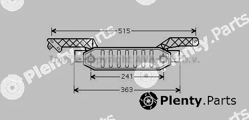 Prasco PE4402 — Oil Cooler, engine oil