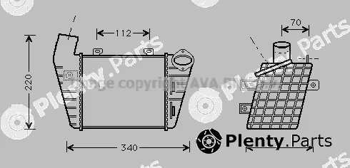 Prasco VN4127 — Charge Air Cooler