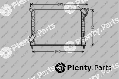 Prasco MN304R004 — Radiator, engine cooling PrascoSelection