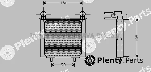 Prasco RT3213 — Oil Cooler, engine oil