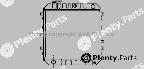 Prasco MZ2038 — Radiator, engine cooling