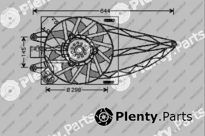 Prasco FT122F003 — Fan, engine cooling PrascoSelection