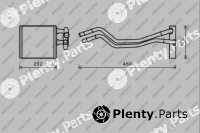 Prasco FD344H001 — Heat Exchanger, interior heating PrascoSelection