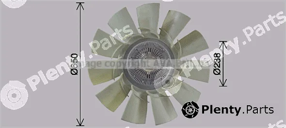 Prasco REF133 — Fan, engine cooling
