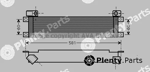 Prasco RT3289 — Oil Cooler, engine oil