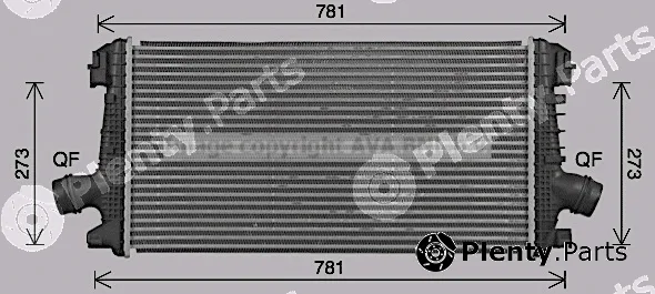 Prasco OL4722 — Charge Air Cooler