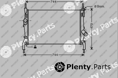 Prasco FD912R003 — Radiator, engine cooling PrascoSelection