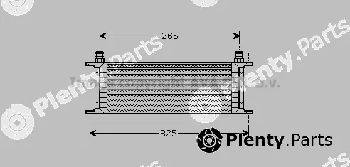 Prasco SZ3068 — Oil Cooler, engine oil