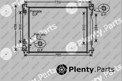 Prasco AD034R003 — Radiator, engine cooling PrascoSelection
