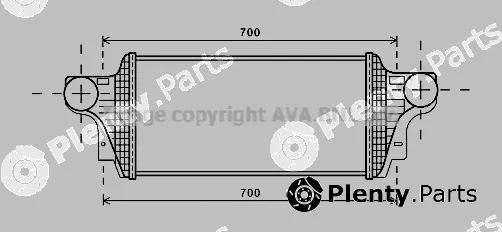 Prasco MSA4549 — Charge Air Cooler