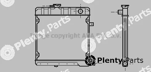 Prasco MS2046 — Radiator, engine cooling