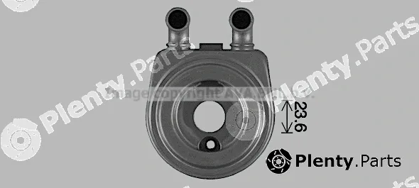 Prasco PE3427 — Oil Cooler, engine oil