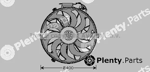 Prasco BW7507 — Fan, engine cooling