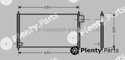 Prasco HD5111 — Condenser, air conditioning