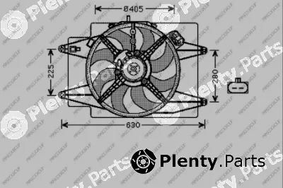 Prasco AA640F003 — Fan, engine cooling PrascoSelection
