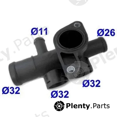 Hoffer 93202 — Coolant Flange