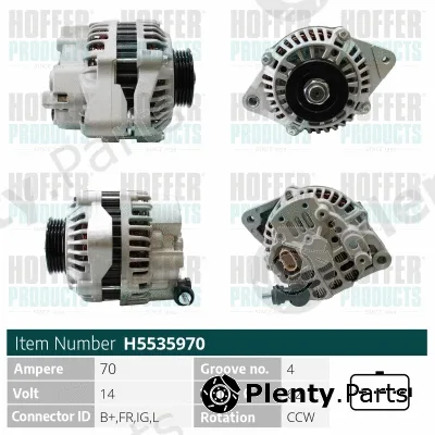 Hoffer H5535970 — Alternator