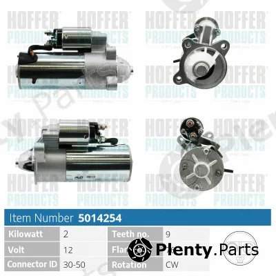 Hoffer H5014254 — Starter