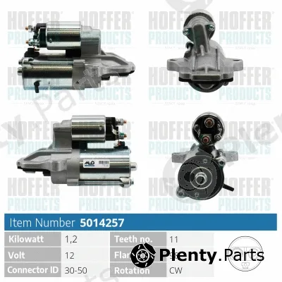 Hoffer H5014257 — Starter