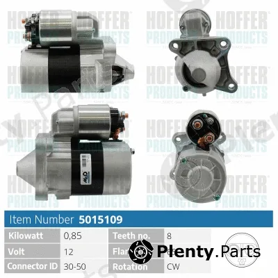 Hoffer H5015109 — Starter