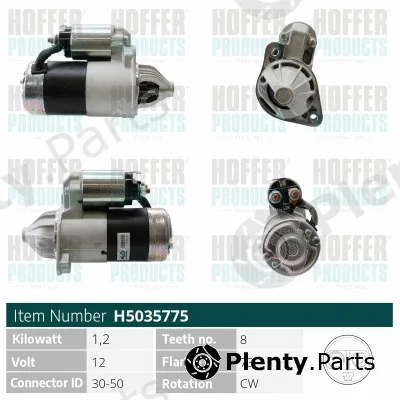 Hoffer H5035775 — Starter
