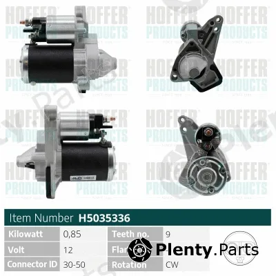 Hoffer H5035336 — Starter