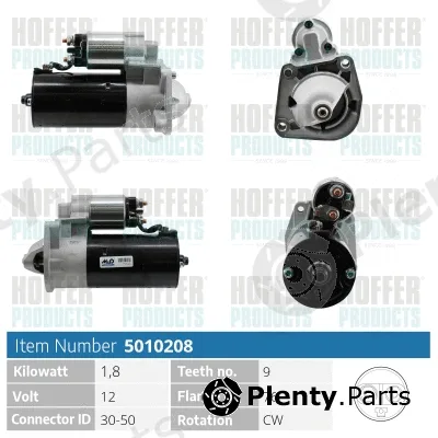 Hoffer H5010208 — Starter
