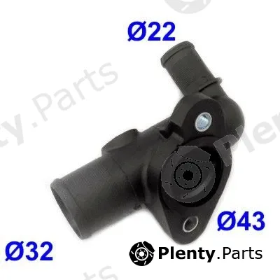 Hoffer 93182 — Coolant Flange