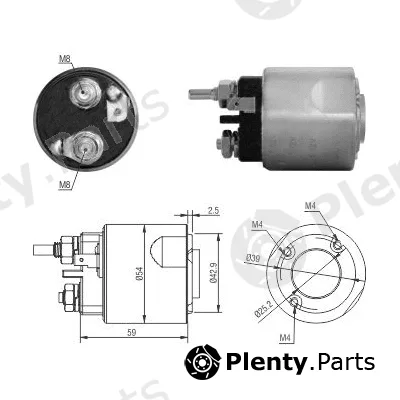 Hoffer 46310 — Solenoid Switch, starter