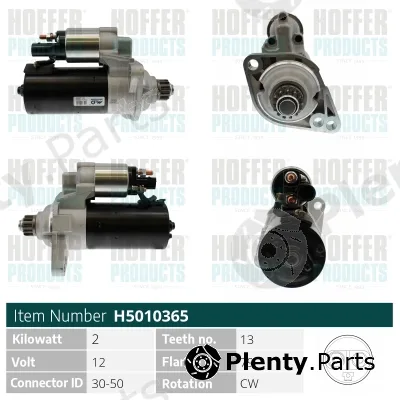 Hoffer H5010365 — Starter