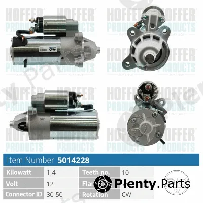 Hoffer H5014228 — Starter