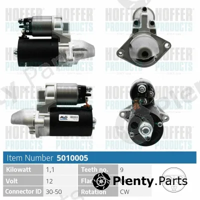 Hoffer H5010005 — Starter