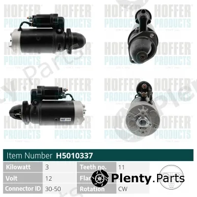 Hoffer H5010337 — Starter