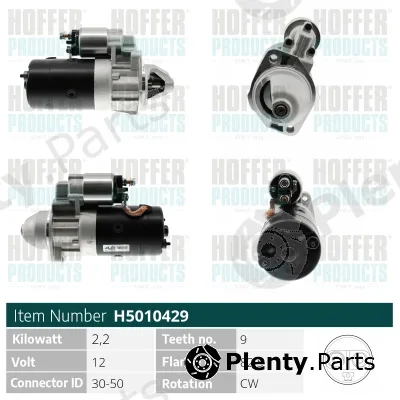 Hoffer H5010429 — Starter