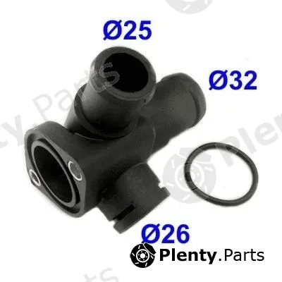 Hoffer 93106 — Coolant Flange