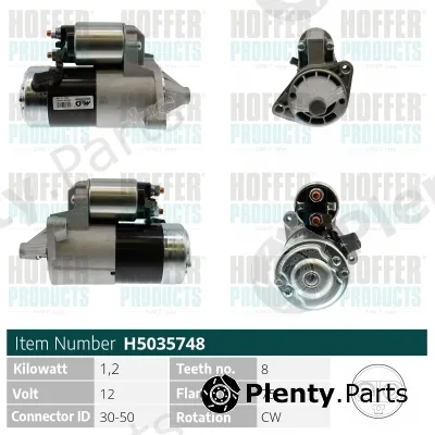 Hoffer H5035748 — Starter